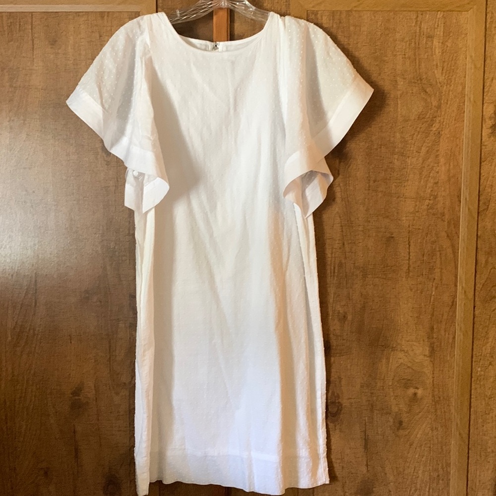 J crew flutter sleeve dress